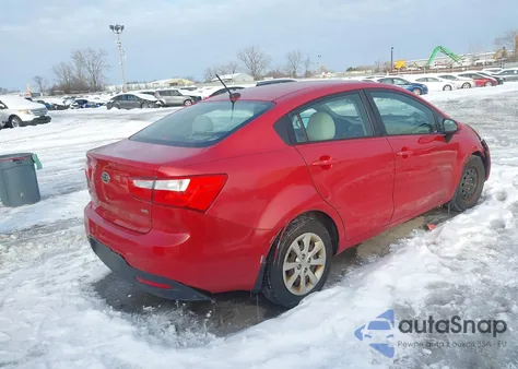 2012 Kia Rio Lx from USA, damaged, VIN KNADM4A34C6076261